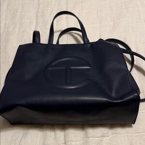 Telfar Medium Shopping Bag - Navy